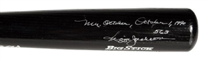Reggie Jackson Signed and Inscribed Rawlings Bat